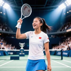 Чжэн Циньвэнь вышла в финал Открытого чемпионата Китая, обновив личный рекорд